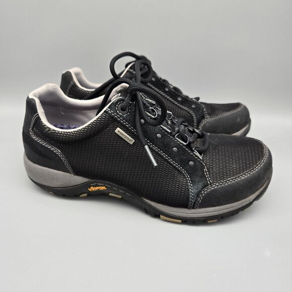 Dansko Peggy Women's Waterproof Black Shoes Vibram Sole Size 6.5/37 - Picture 5 of 14